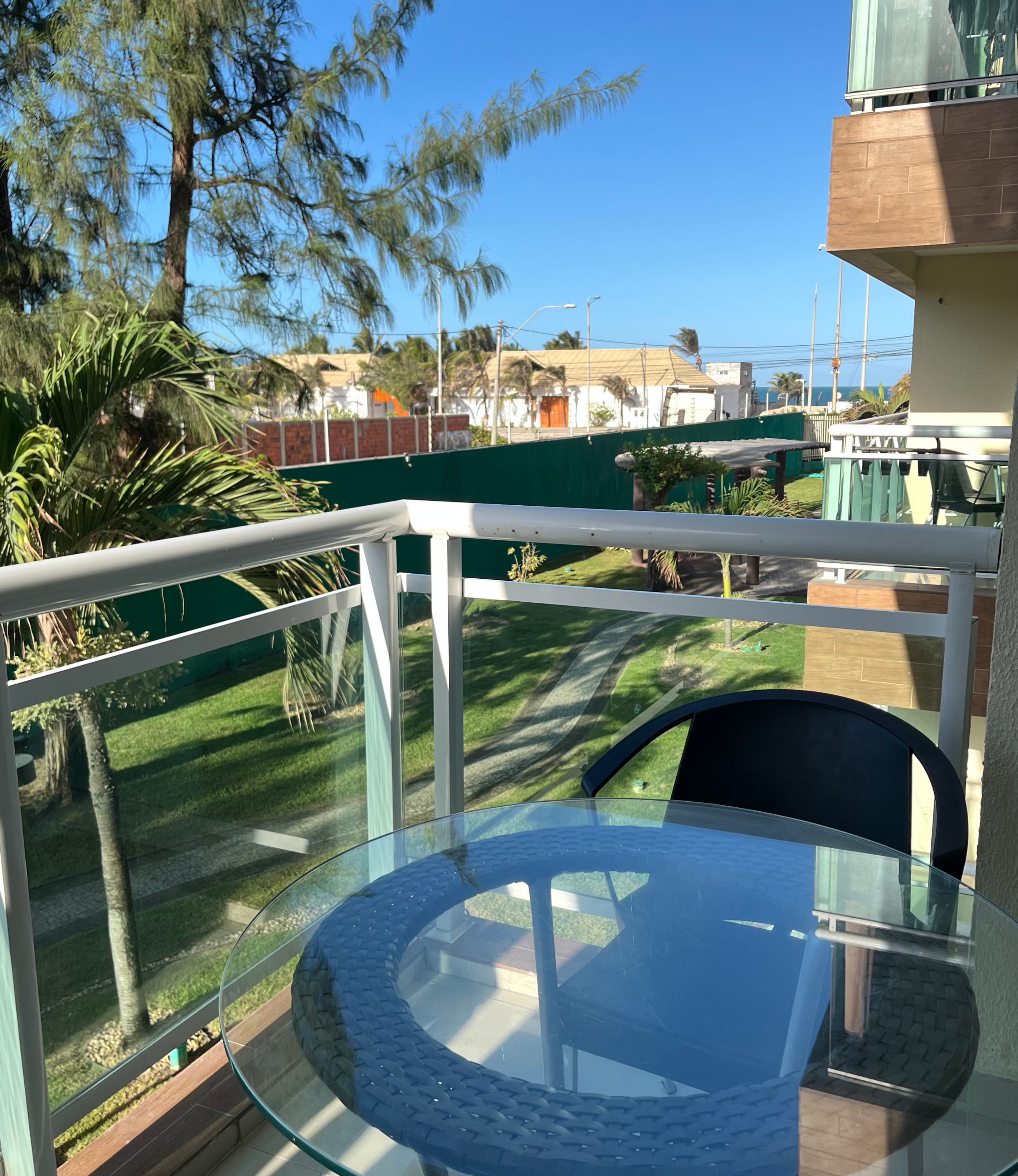 Private balcony with stunning ocean views
